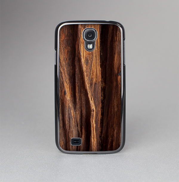 The Aged RedWood Texture Skin-Sert Case for the Samsung Galaxy S4