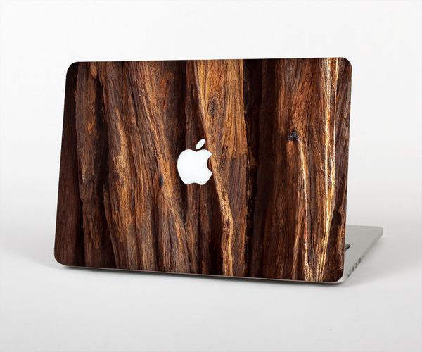 The Aged RedWood Texture Skin Set for the Apple MacBook Pro 13" with Retina Display