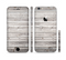 The Aged White Wood Planks Sectioned Skin Series for the Apple iPhone 6