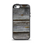 The Aged Wood Planks Apple iPhone 5-5s Otterbox Symmetry Case Skin Set