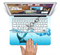 The Anchor Splashing Skin Set for the Apple MacBook Pro 13" with Retina Display