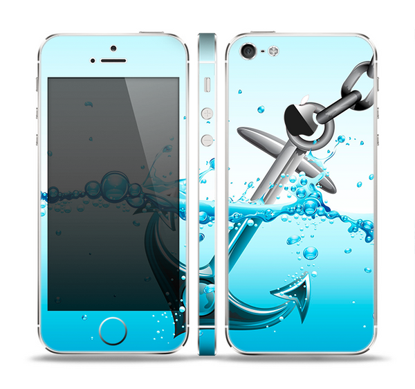 The Anchor Splashing Skin Set for the Apple iPhone 5