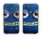 The Angry Blue Fury Monster Apple iPhone 6 LifeProof Nuud Case Skin Set