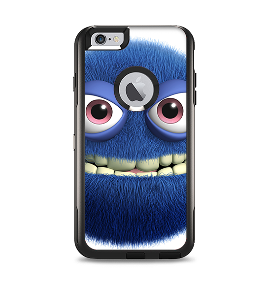 The Angry Blue Fury Monster Apple iPhone 6 Plus Otterbox Commuter Case Skin Set