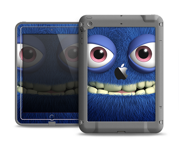 The Angry Blue Fury Monster Apple iPad Mini LifeProof Fre Case Skin Set