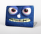 The Angry Blue Fury Monster Skin Set for the Apple MacBook Pro 13" with Retina Display