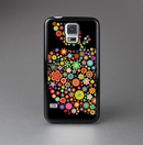 The Apple Icon Floral Collage Skin-Sert Case for the Samsung Galaxy S5