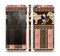 The Aztec Pink & Brown Lion Pattern Skin Set for the Apple iPhone 5