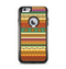 The Aztec Tribal Vintage Tan and Gold Pattern V6 Apple iPhone 6 Plus Otterbox Commuter Case Skin Set