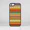 The Aztec Tribal Vintage Tan and Gold Pattern V6 Skin-Sert Case for the Apple iPhone 5c