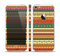 The Aztec Tribal Vintage Tan and Gold Pattern V6 Skin Set for the Apple iPhone 5