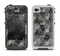 The Back & White Abstract Swirl Pattern Apple iPhone 4-4s LifeProof Fre Case Skin Set