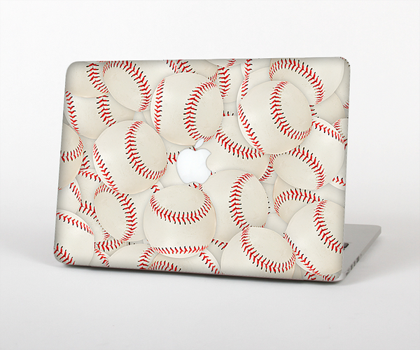 The Baseball Overlay Skin Set for the Apple MacBook Pro 15"