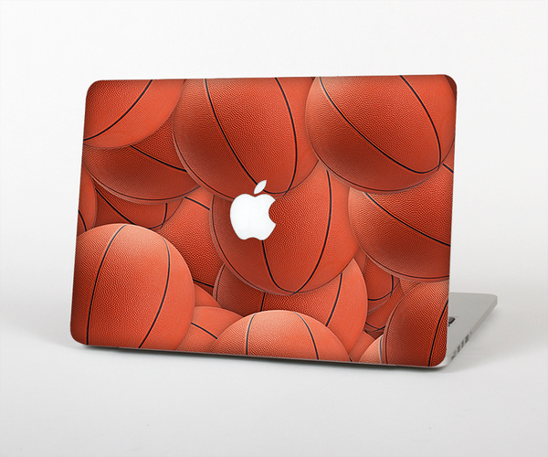 The Basketball Overlay Skin Set for the Apple MacBook Pro 13" with Retina Display