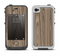 The Beige Woodgrain Apple iPhone 4-4s LifeProof Fre Case Skin Set