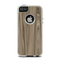 The Beige Woodgrain Apple iPhone 5-5s Otterbox Commuter Case Skin Set