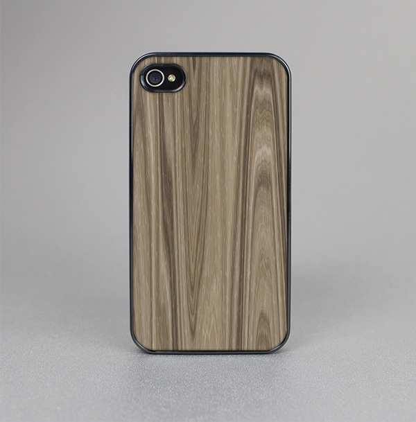 The Beige Woodgrain Skin-Sert Case for the Apple iPhone 4-4s