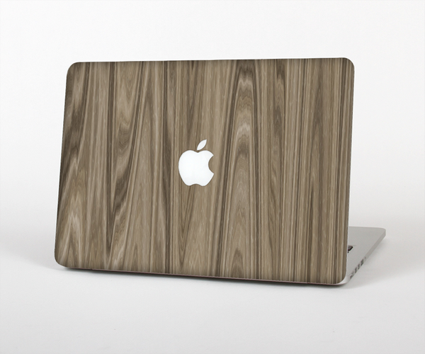 The Beige Woodgrain Skin Set for the Apple MacBook Pro 15"