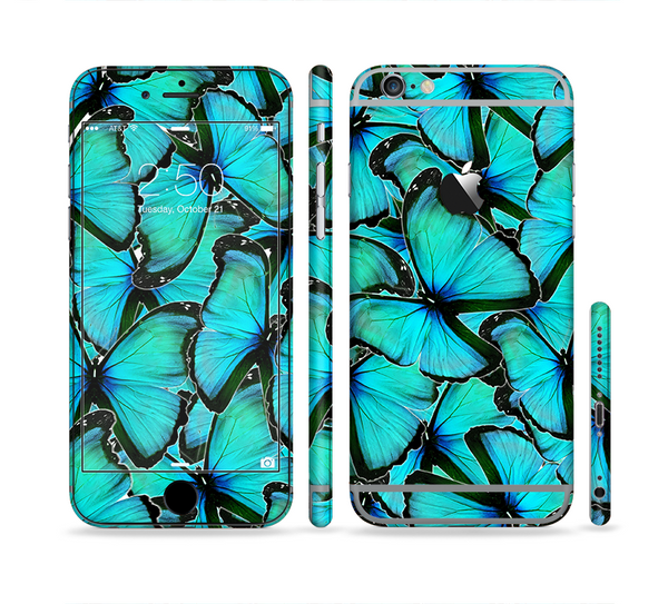 The Betterfly BackGround Flat Sectioned Skin Series for the Apple iPhone 6s