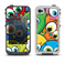 The Big-Eyed Highlighted Cartoon Birds Apple iPhone 4-4s LifeProof Fre Case Skin Set