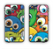 The Big-Eyed Highlighted Cartoon Birds Apple iPhone 6 LifeProof Nuud Case Skin Set