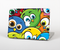 The Big-Eyed Highlighted Cartoon Birds Skin Set for the Apple MacBook Pro 13" with Retina Display