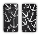 The Black Anchor Collage Apple iPhone 6 LifeProof Nuud Case Skin Set