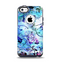 The Black & Bright Color Floral Pastel Apple iPhone 5c Otterbox Commuter Case Skin Set