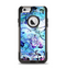 The Black & Bright Color Floral Pastel Apple iPhone 6 Otterbox Commuter Case Skin Set