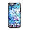 The Black & Bright Color Floral Pastel Apple iPhone 6 Otterbox Symmetry Case Skin Set
