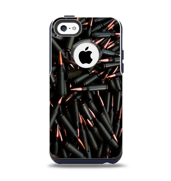 The Black Bullet Bundle Apple iPhone 5c Otterbox Commuter Case Skin Set
