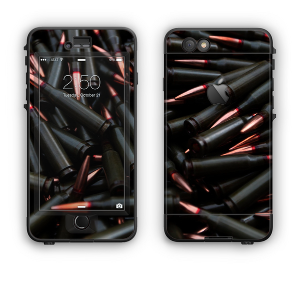The Black Bullet Bundle Apple iPhone 6 LifeProof Nuud Case Skin Set