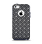 The Black Diamond-Plate Apple iPhone 5c Otterbox Commuter Case Skin Set