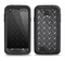 The Black Diamond-Plate Samsung Galaxy S4 LifeProof Nuud Case Skin Set
