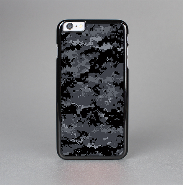 The Black Digital Camouflage Skin-Sert for the Apple iPhone 6 Plus Skin-Sert Case