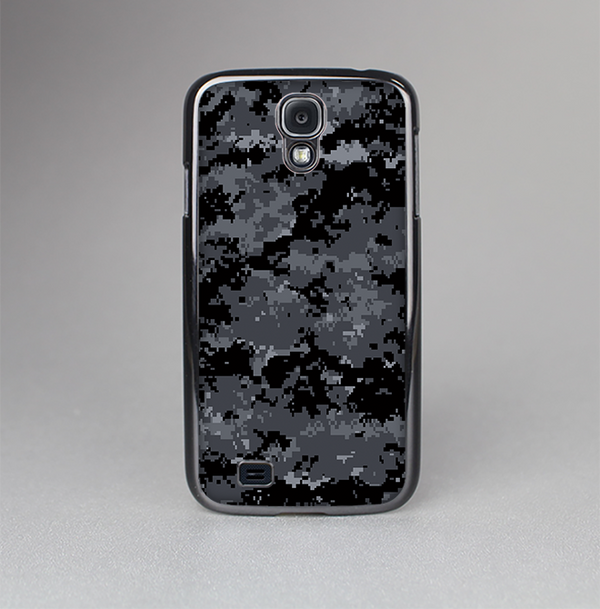 The Black Digital Camouflage Skin-Sert Case for the Samsung Galaxy S4