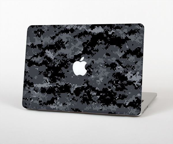 The Black Digital Camouflage Skin Set for the Apple MacBook Air 13"