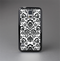 The Black Floral Delicate Pattern Skin-Sert Case for the Samsung Galaxy S5