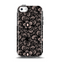 The Black Floral Lace Apple iPhone 5c Otterbox Symmetry Case Skin Set