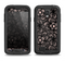 The Black Floral Lace Samsung Galaxy S4 LifeProof Nuud Case Skin Set