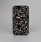 The Black Floral Lace Skin-Sert Case for the Apple iPhone 4-4s