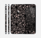 The Black Floral Lace Skin for the Apple iPhone 6 Plus