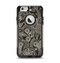 The Black Floral Laced Pattern V2 Apple iPhone 6 Otterbox Commuter Case Skin Set