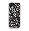 The Black Floral Sprout Apple iPhone 5-5s Otterbox Commuter Case Skin Set