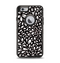 The Black Floral Sprout Apple iPhone 6 Otterbox Defender Case Skin Set