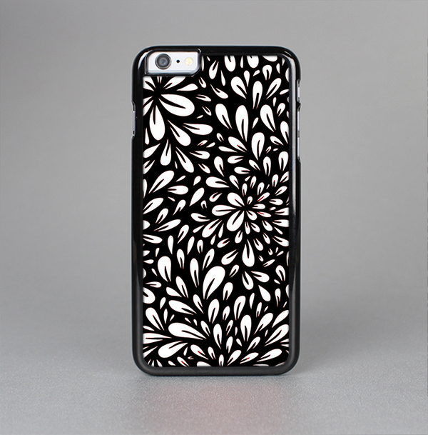 The Black Floral Sprout Skin-Sert Case for the Apple iPhone 6