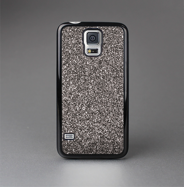 The Black Glitter Ultra Metallic Skin-Sert Case for the Samsung Galaxy S5
