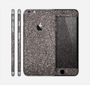 The Black Glitter Ultra Metallic Skin for the Apple iPhone 6 Plus