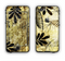 The Black & Gold Grunge Leaf Surface Apple iPhone 6 LifeProof Nuud Case Skin Set