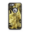 The Black & Gold Grunge Leaf Surface Apple iPhone 6 Plus Otterbox Defender Case Skin Set